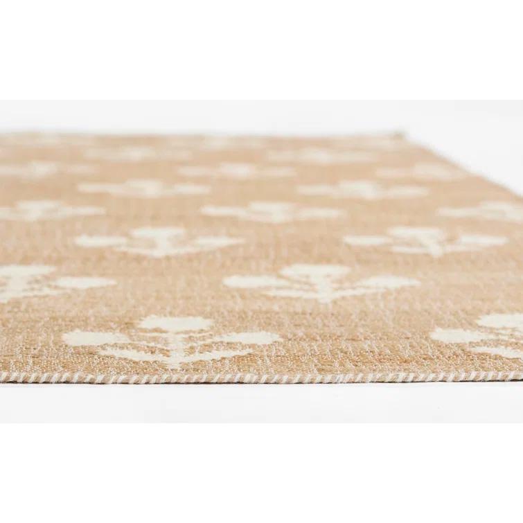 Erin Gates by Momeni Erin Gates by Momeni Orchard Bloom Natural Hand Woven Wool and Jute Area Rug