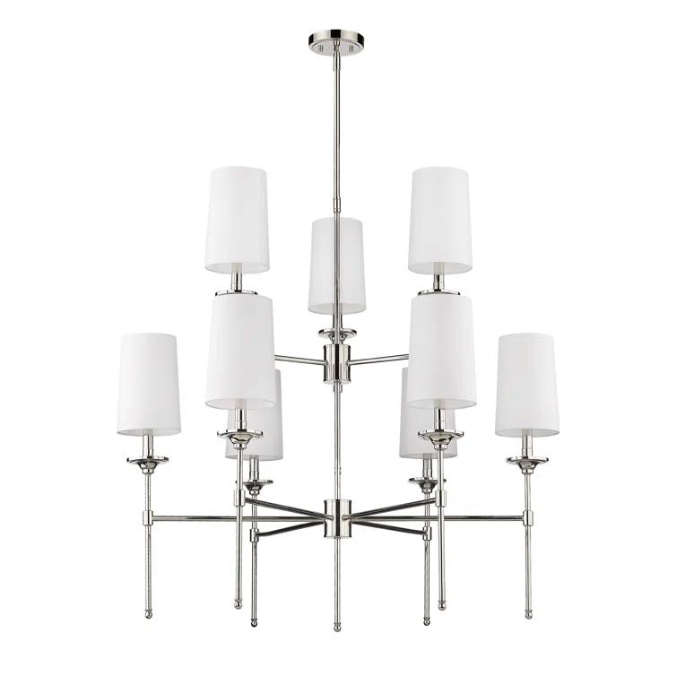 Three Posts™ Hayse 9 - Light Dimmable Chandelier