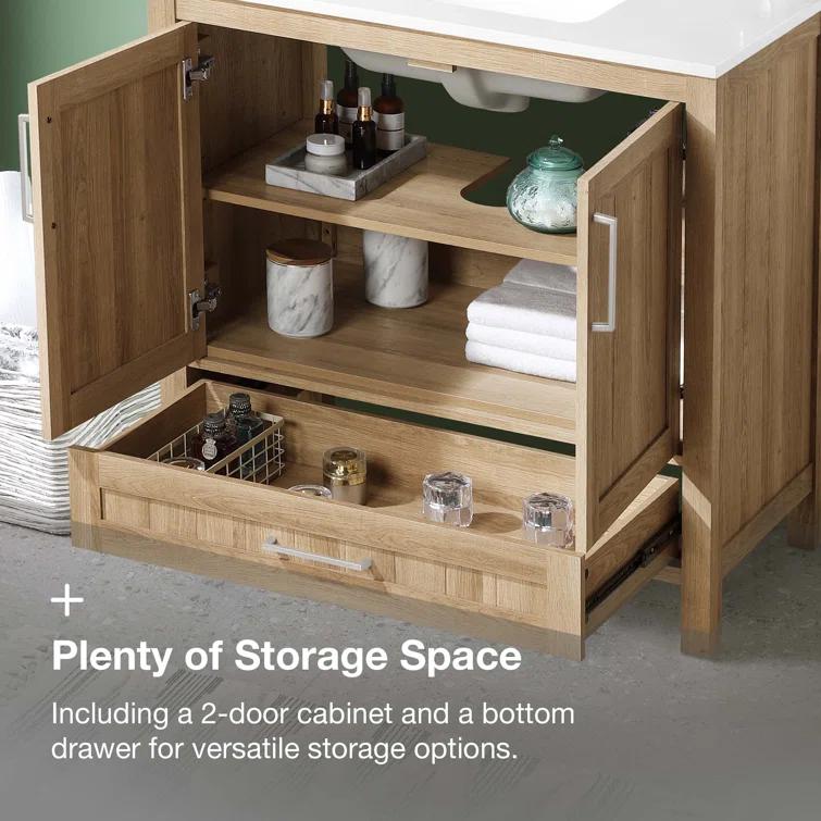 OVE Decors Kansas 30" Single Bathroom Vanity
