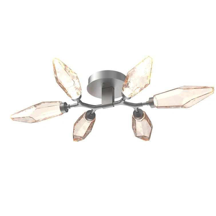 Crystal LED Flush Mount