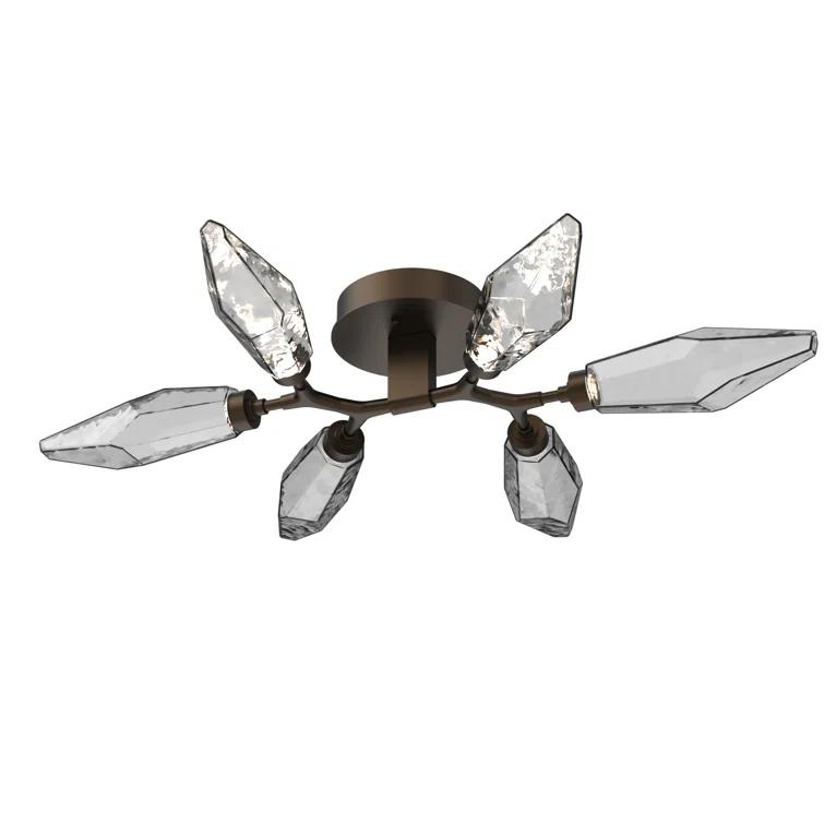 Crystal LED Flush Mount