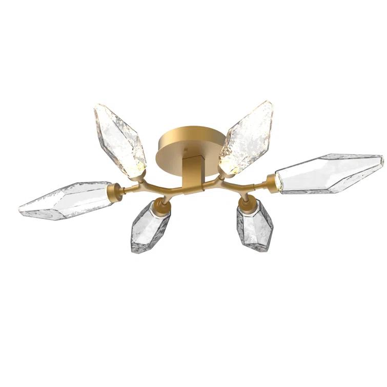 Crystal LED Flush Mount
