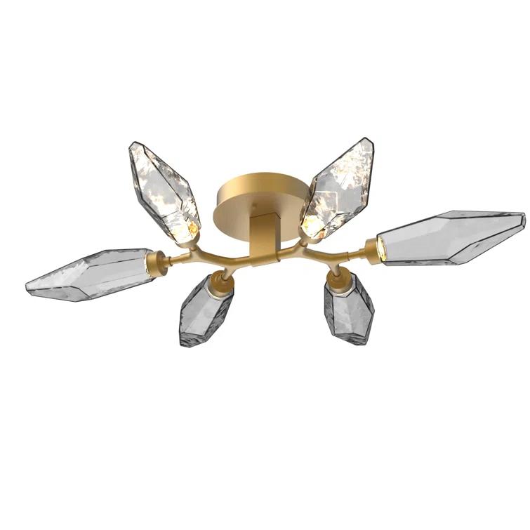 Crystal LED Flush Mount