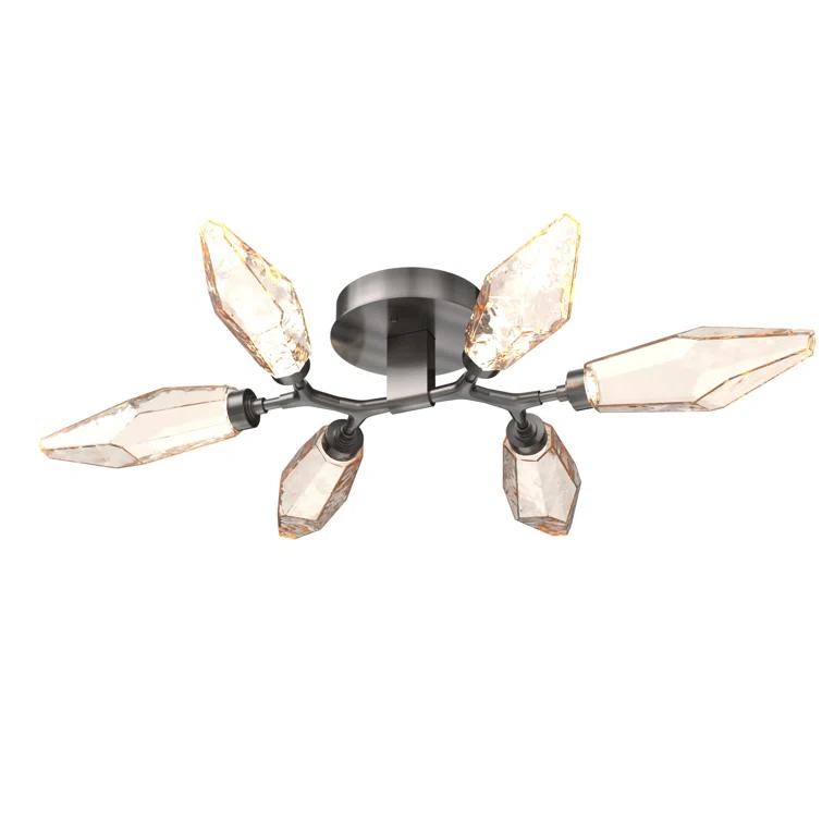 Crystal LED Flush Mount