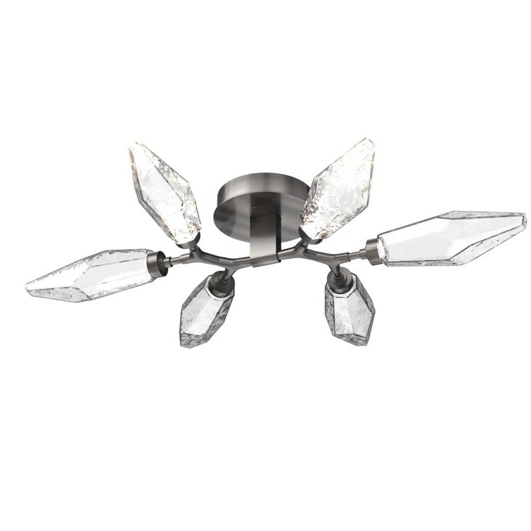 Crystal LED Flush Mount
