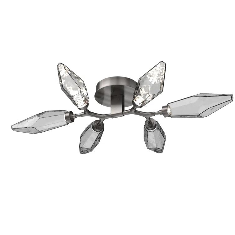 Crystal LED Flush Mount