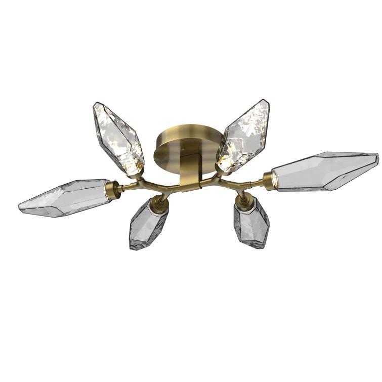 Crystal LED Flush Mount