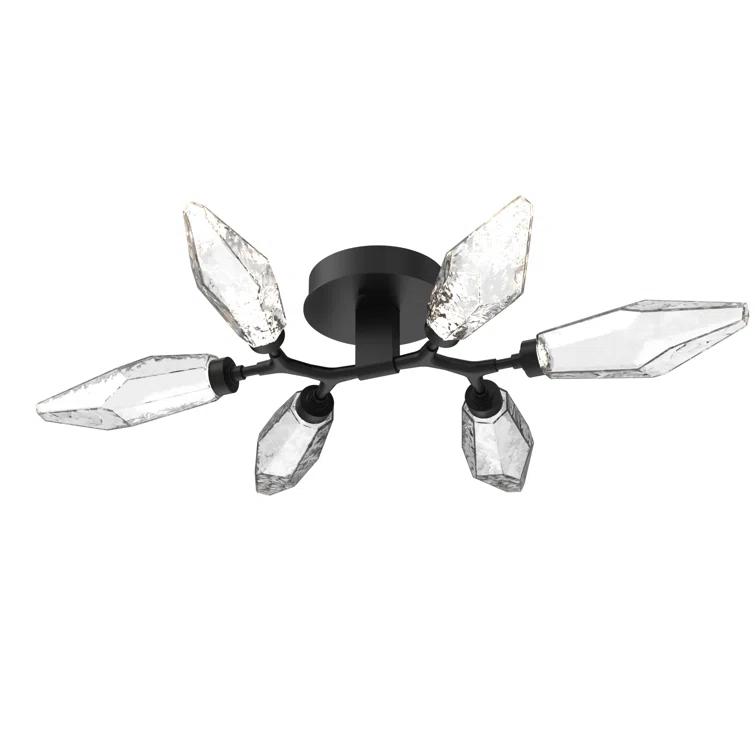 Crystal LED Flush Mount