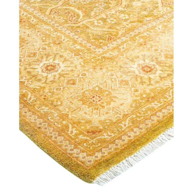Solo Rugs Classic One-of-a-Kind Hand-Knotted Area Rug - Lime, 6'2" x 8'10" & Reviews | Perigold
