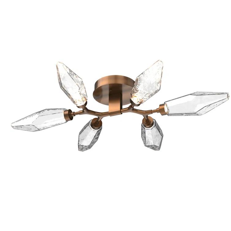 Crystal LED Flush Mount