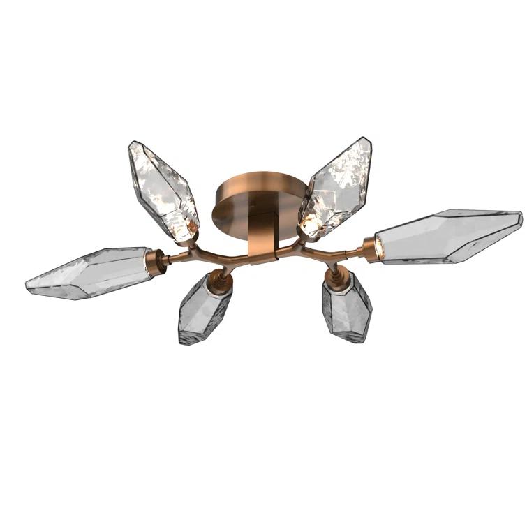 Crystal LED Flush Mount