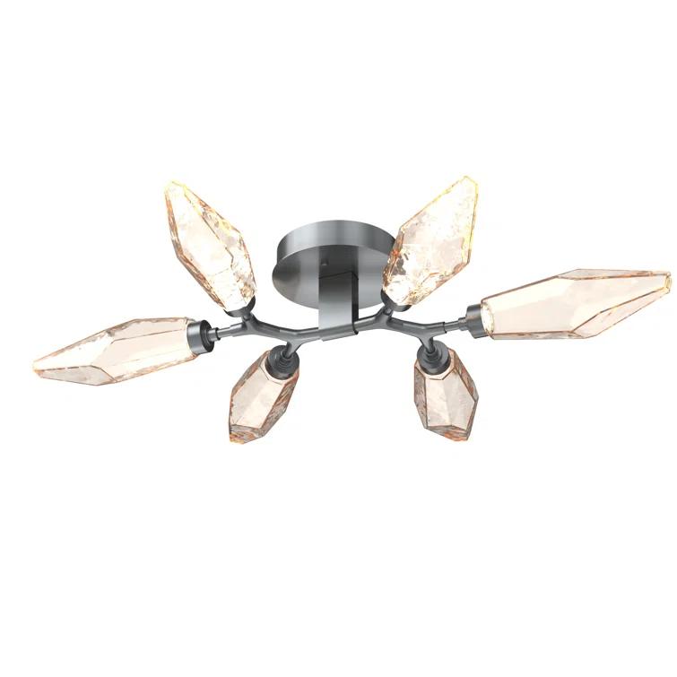 Crystal LED Flush Mount