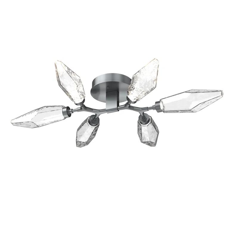 Crystal LED Flush Mount