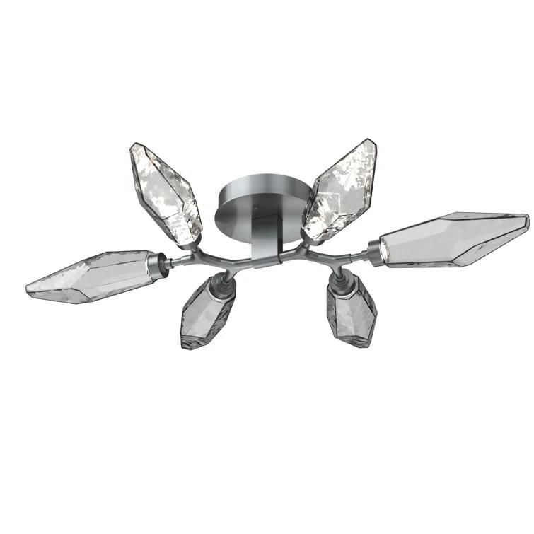 Crystal LED Flush Mount