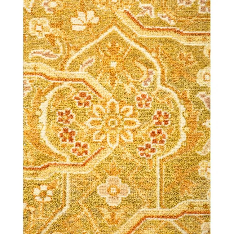 Solo Rugs Classic One-of-a-Kind Hand-Knotted Area Rug - Lime, 6'2" x 8'10" & Reviews | Perigold