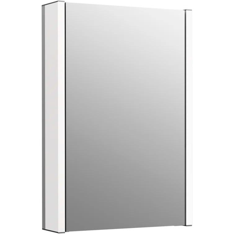 Kohler K-81144-SLE-DA1 Maxstow Surface Mount Frameless Medicine Cabinet with LED Lighting