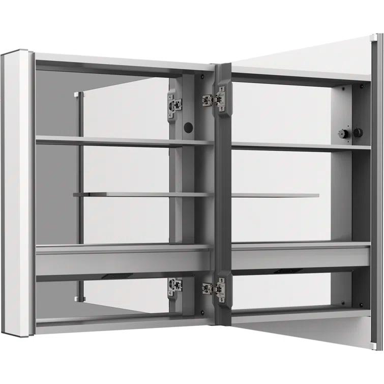 Kohler K-81145-SLE-DA1 Maxstow Surface Mount Frameless Medicine Cabinet with LED Lighting