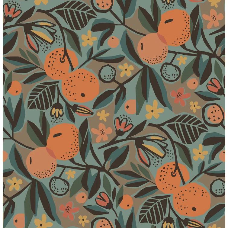 Peel & Stick Floral Roll