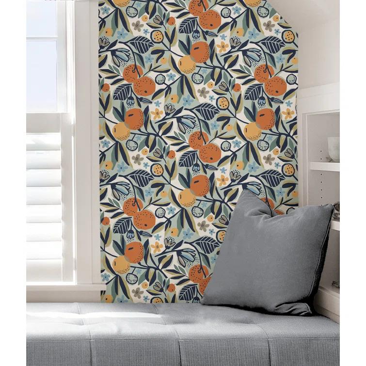 Peel & Stick Floral Roll