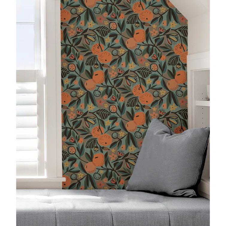 Peel & Stick Floral Roll