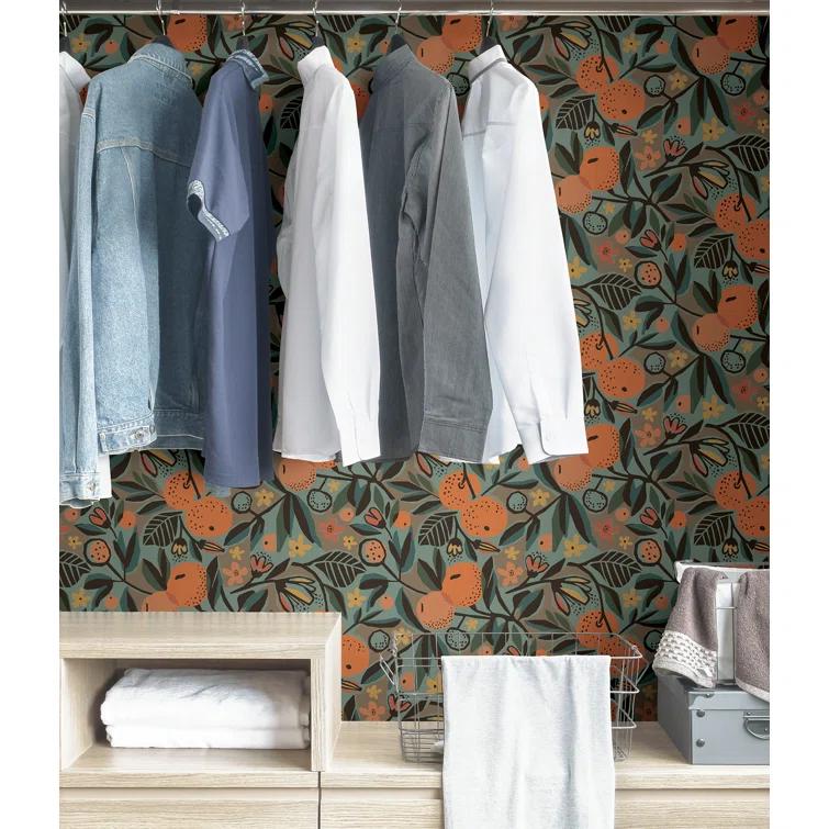 Peel & Stick Floral Roll