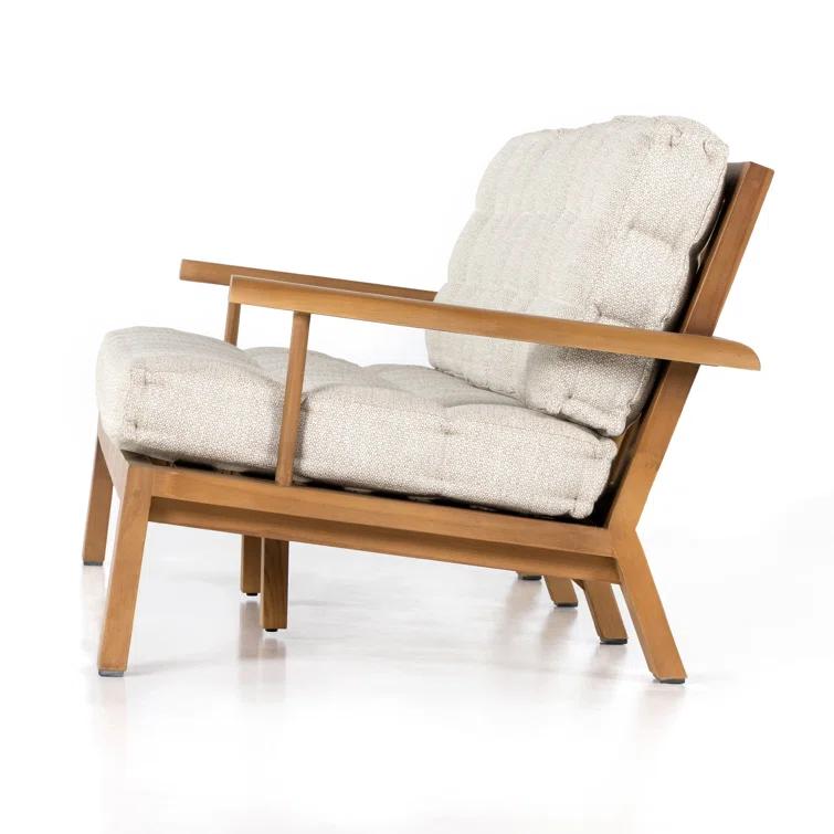 Amabel Indoor / Outdoor Sofa - Natural Teak / 85"W