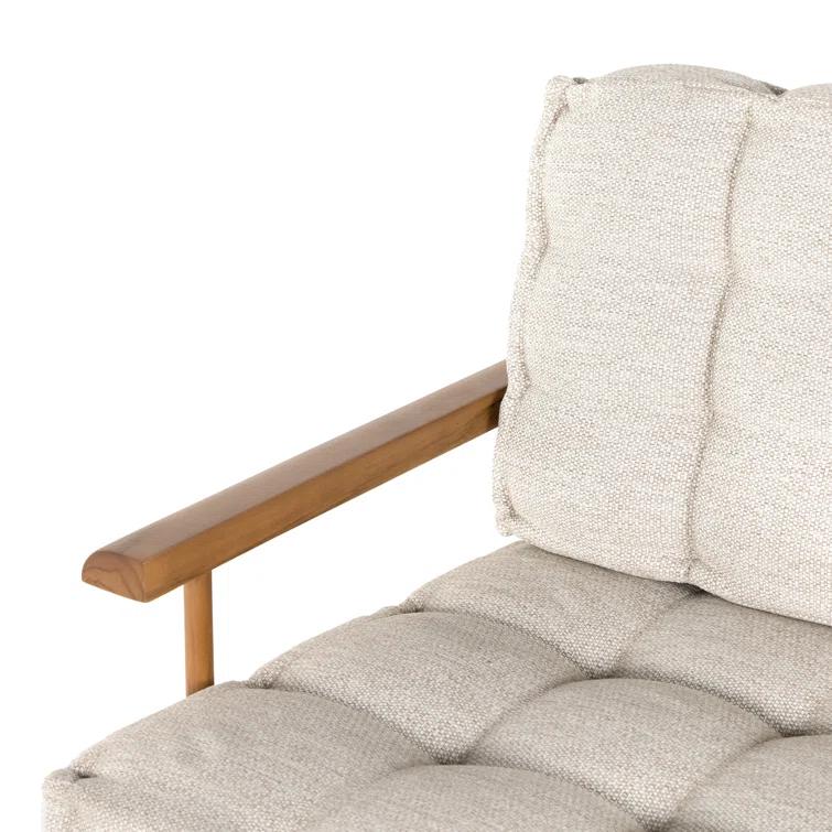 Amabel Indoor / Outdoor Sofa - Natural Teak / 85"W