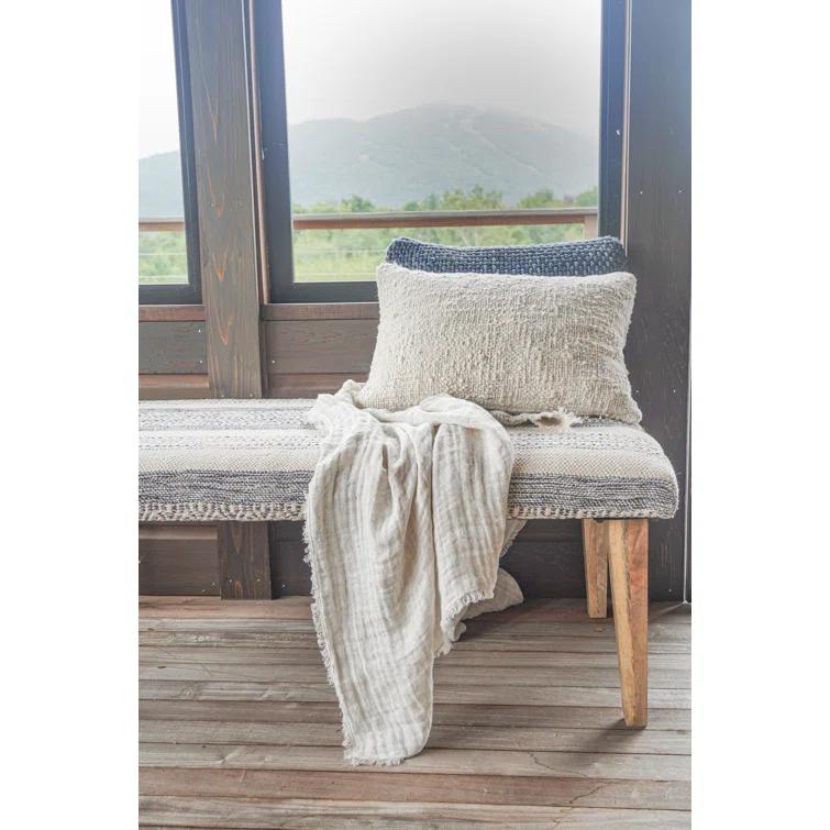 Anaya Cotton Reversible Throw Pillow
