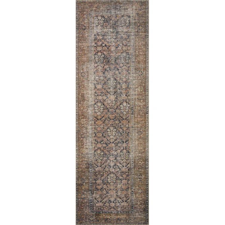 Billie Oriental Ink / Salmon Area Rug