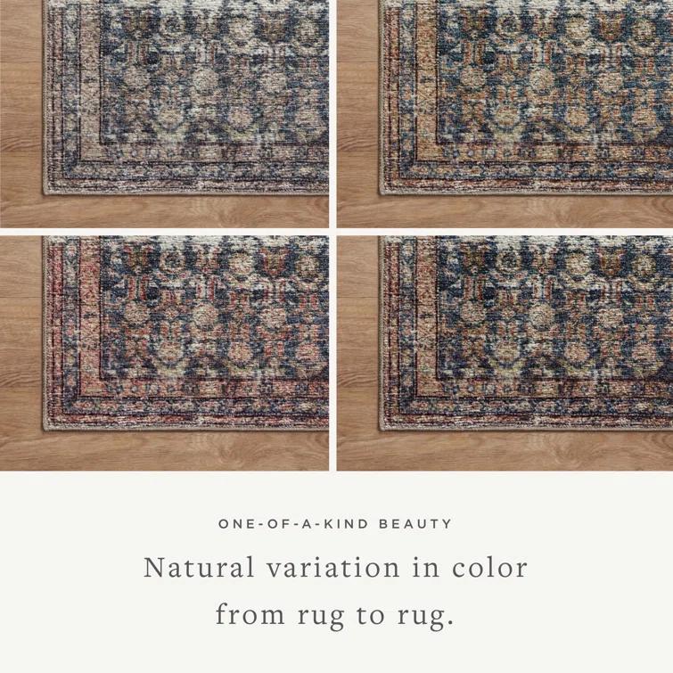 Amber Lewis x Loloi Billie Ocean / Brick Area Rug