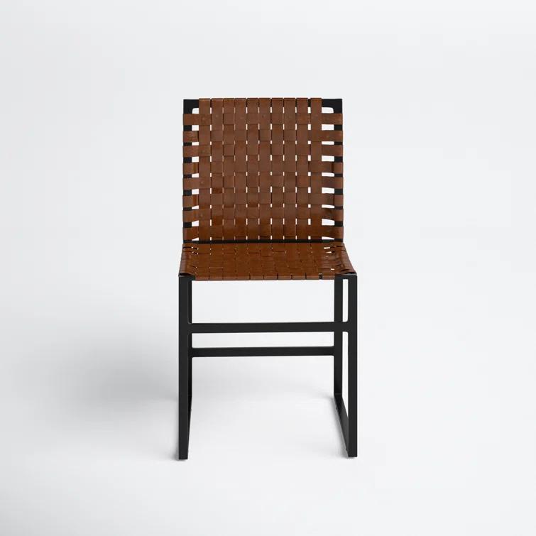 Augusta Genuine Leather Dining Chair