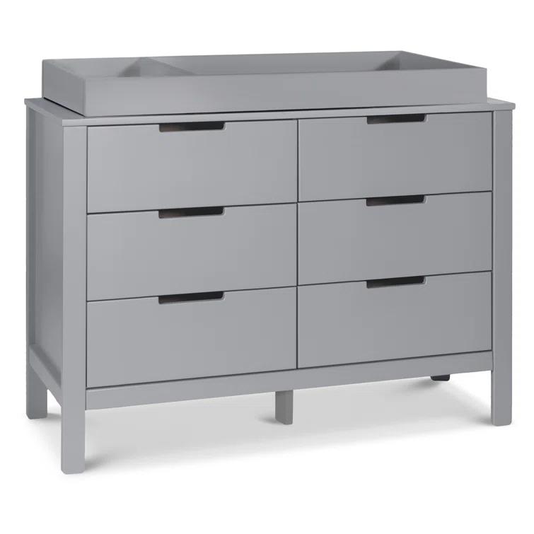 Colby 6 Drawer 51.25" W Double Dresser