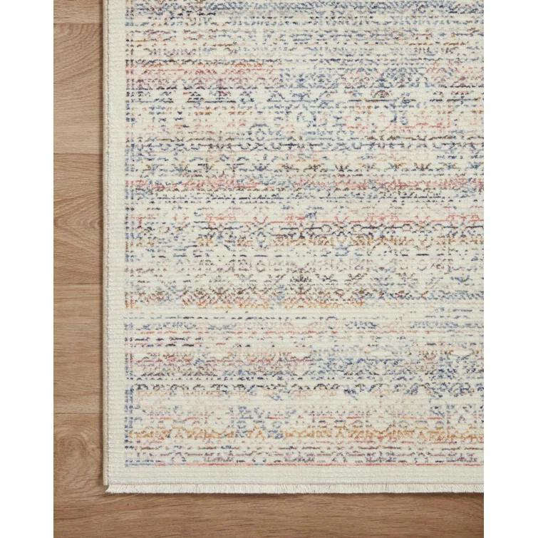 Zuma Rug by Amber Lewis x Loloi - Ivory and Multicolor / 2'3" x 3'10"