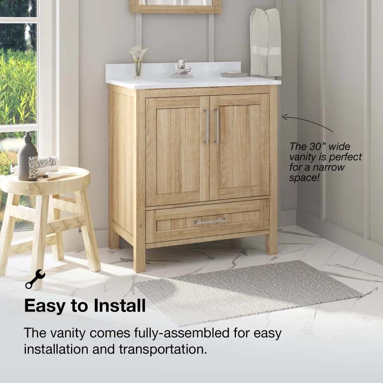 OVE Decors Kansas 30" Single Bathroom Vanity