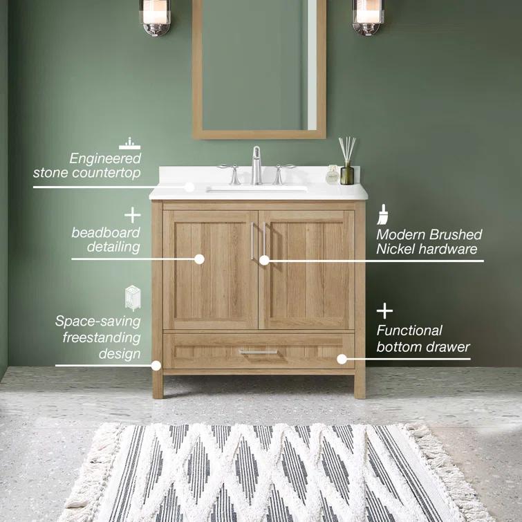 OVE Decors Kansas 36" Single Bathroom Vanity