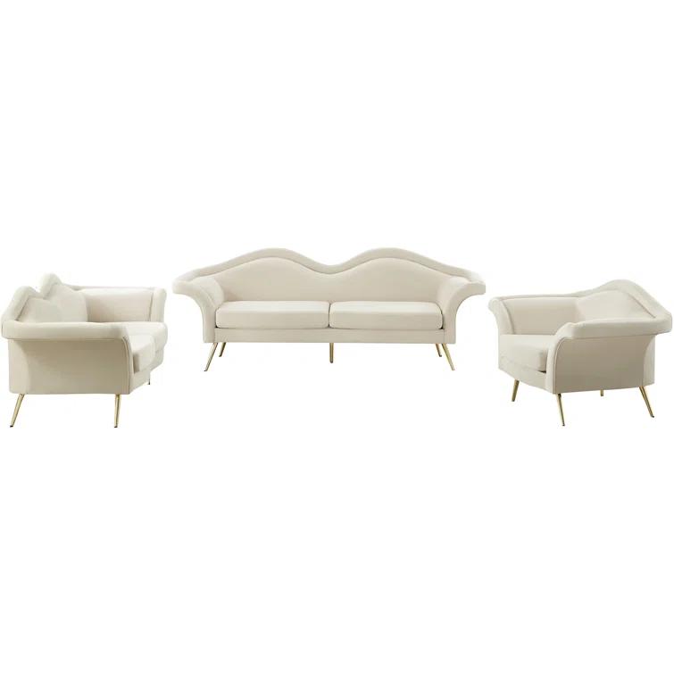 Annelotte 98'' Velvet Sofa