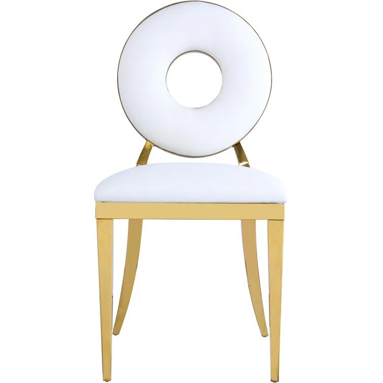Cantu 19.5'' H Faux Leather Upholstered Side Chair