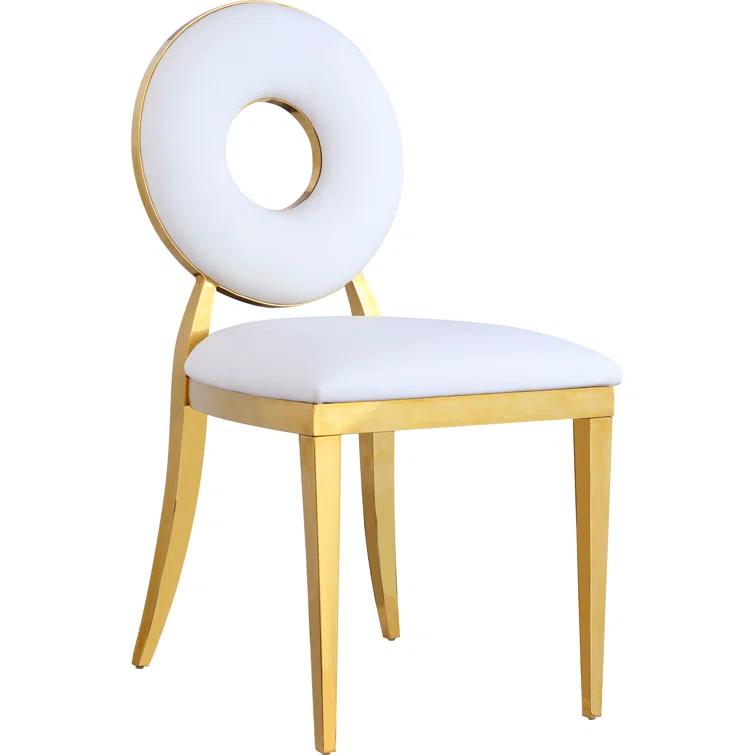 Cantu 19.5'' H Faux Leather Upholstered Side Chair
