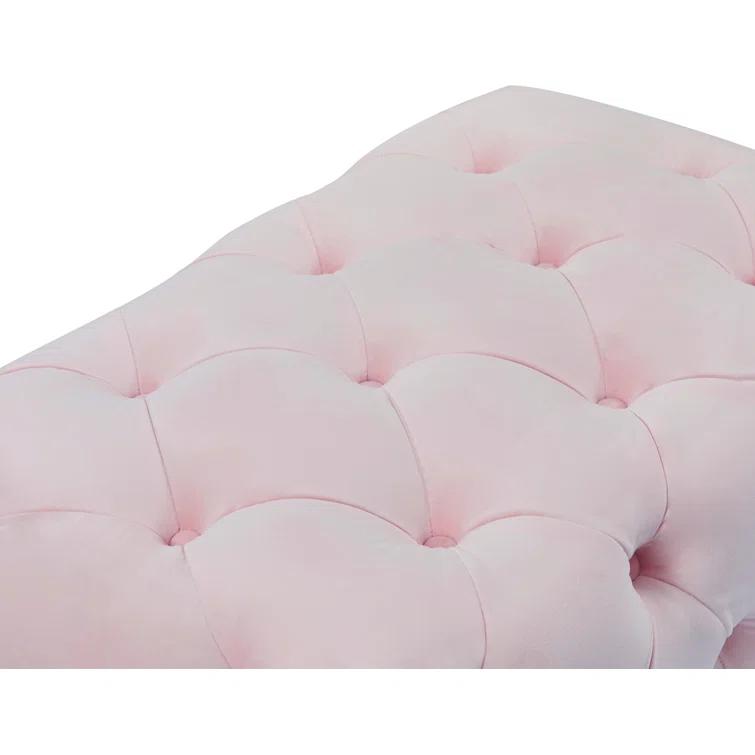 Anneluise Velvet Ottoman