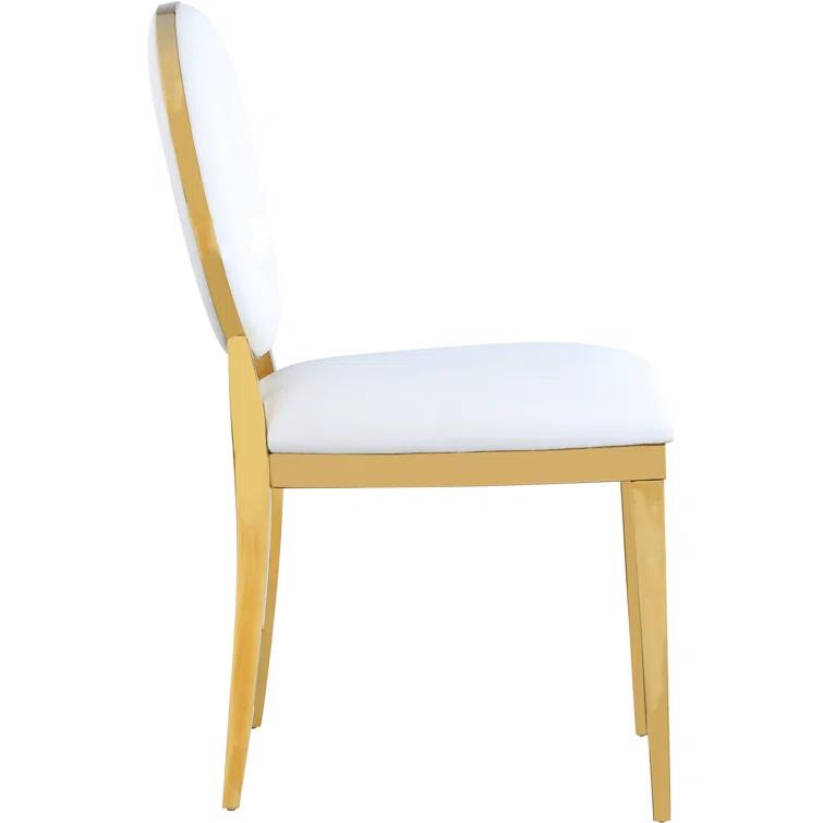 Cantu 19.5'' H Faux Leather Upholstered Side Chair