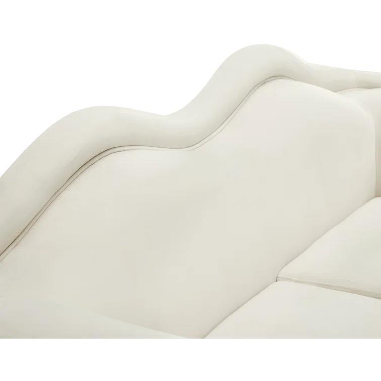 Annelotte 98'' Velvet Sofa