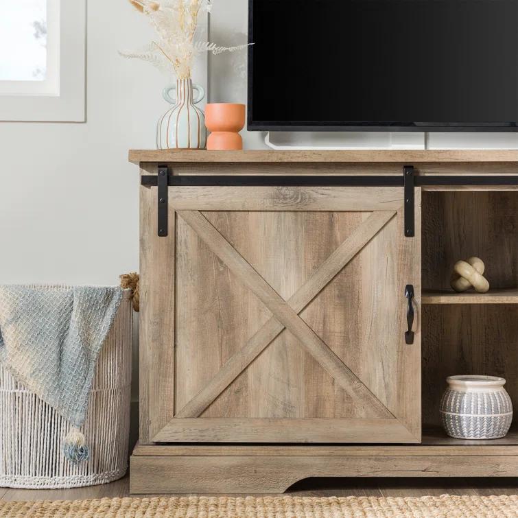 Carterton Sliding Door TV Stand for TVs