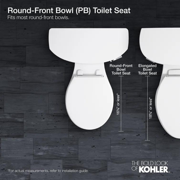 Cachet® Quiet-Close with Quick-Attach Hinges and Grip-Tight Elongated Toilet Seat