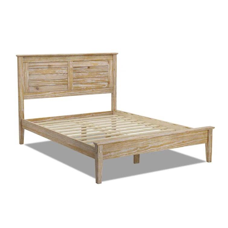 Greenport Solid Wood Louvered Bed