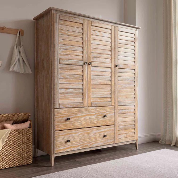 Greenport Solid Wood Armoire