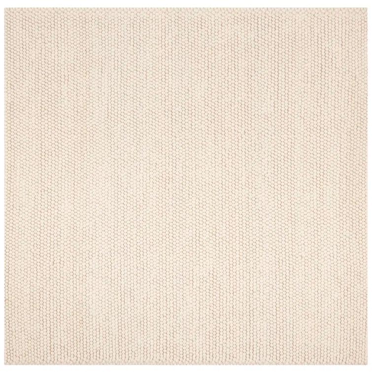 Natura NAT620 Hand Woven Indoor Area Rug - Ivory - 6'x6' - Safavieh.