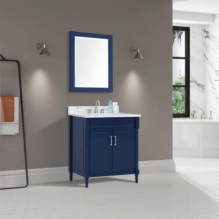 Joss & Main Addison 31'' Single Bathroom Vanity with Marble Top