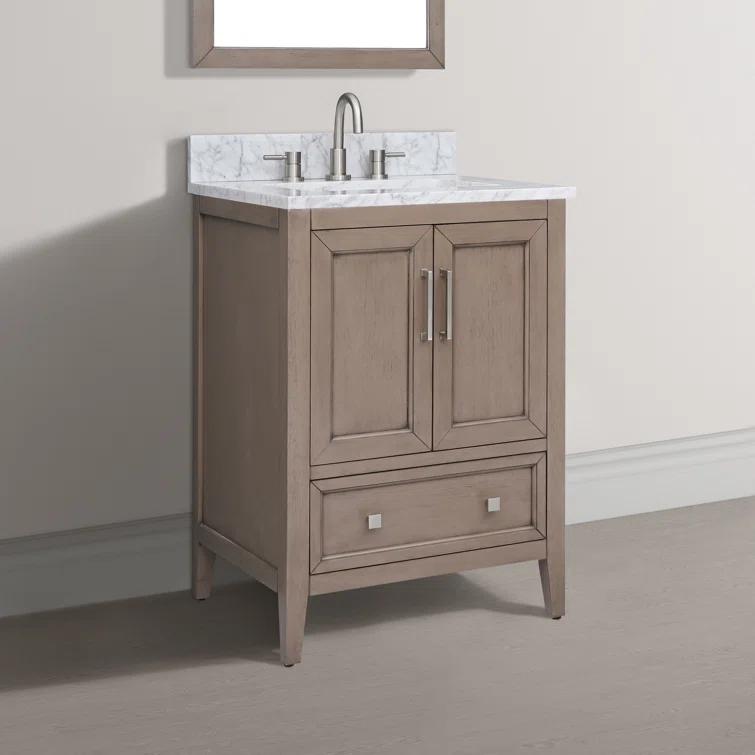 Avanity Everette-Vs25-Wd-C Everette 24" Single Basin Vanity Set - MultiColor