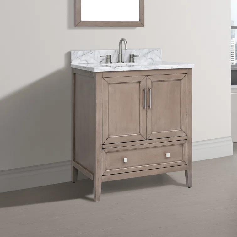 Avanity Everette-Vs31-Wd-C Everette 30" Single Basin Vanity Set - MultiColor