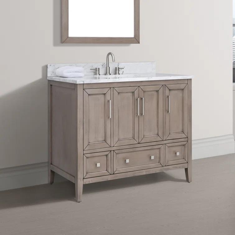Avanity Everette-Vs43-Wd-C Everette 42" Single Basin Vanity Set - MultiColor